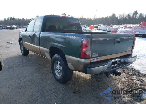 2004 Chevrolet Silverado 1500 Work Truck from USA, damaged, VIN 2GCEK19V841280541